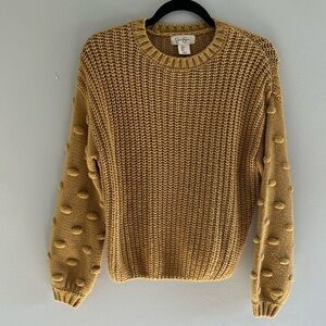 Jessica Simpson Bobble Sleeve Sweater
